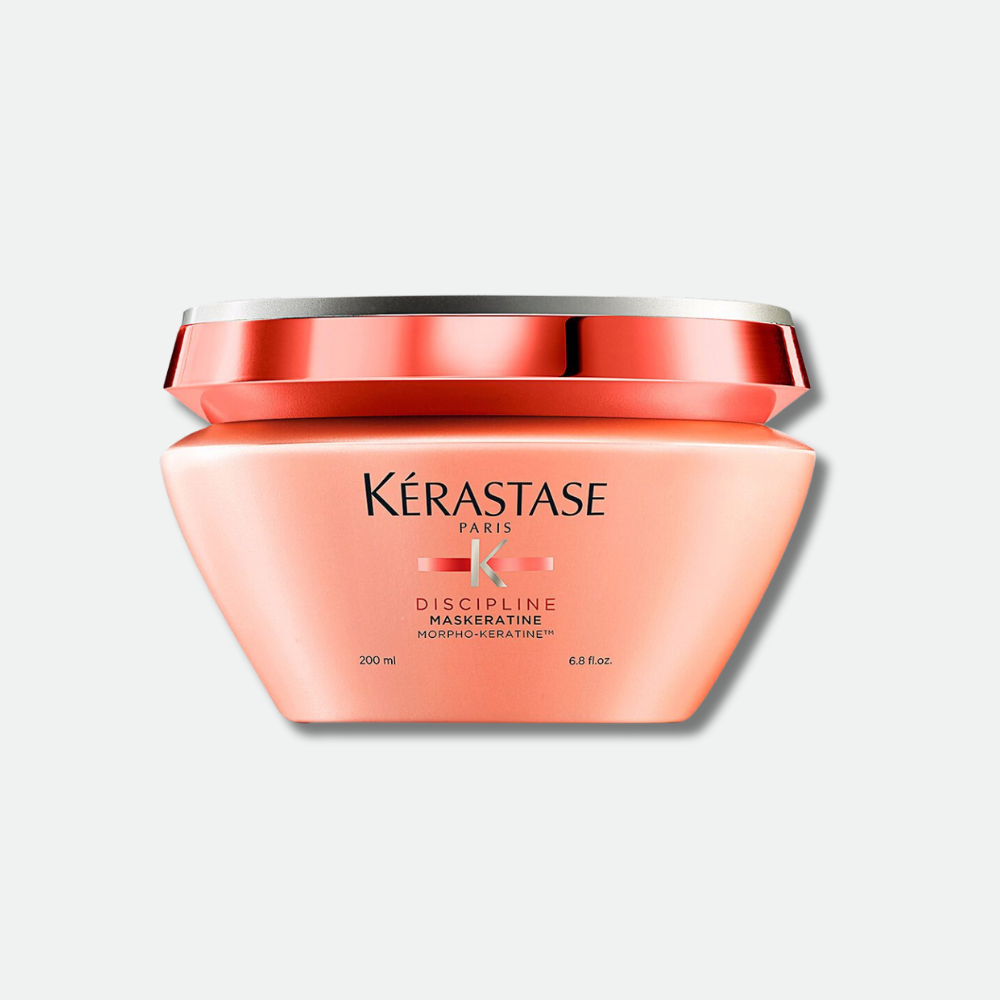 KÉRASTASE - Discipline Maskeratine 01 Discipline Maskeratine masque KÉRASTASE pour des cheveux lisses et sans frisottis.