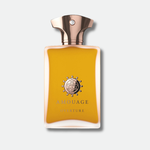 Overture Man Flacon élégant de l'Eau de Parfum AMOUAGE , symbole de masculinité et de sophistication