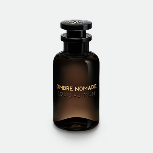 Ombre Nomade de Louis Vuitton, une fragrance boisée et orientale évoquant l'aventure et le mystère