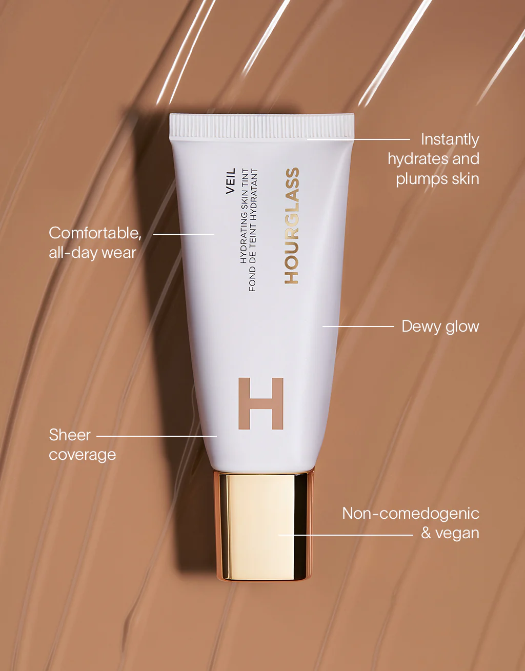 HOURGLASS Veil Hydrating Skin Tint 06