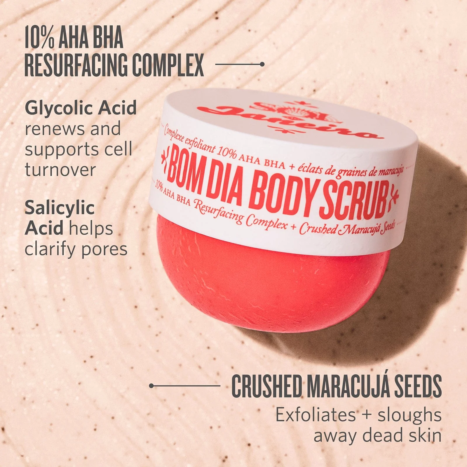 SOL DE JANEIRO Bom Dia Body Scrub 04 SOL DE JANEIRO Bom Dia Body Scrub 04