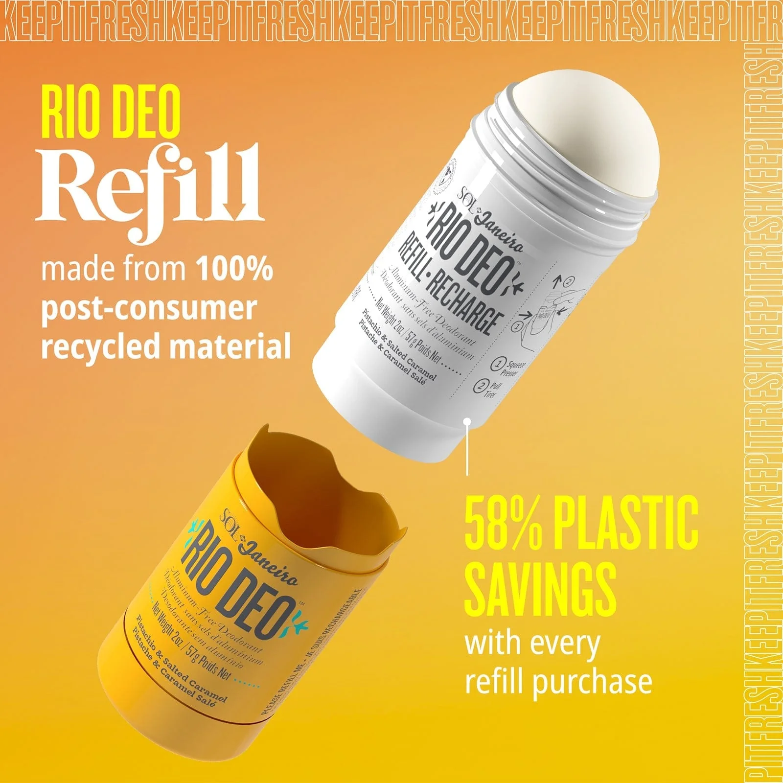 SOL DE JANEIRO Rio Deo Aluminum Free Deodorant Cheirosa 62 06