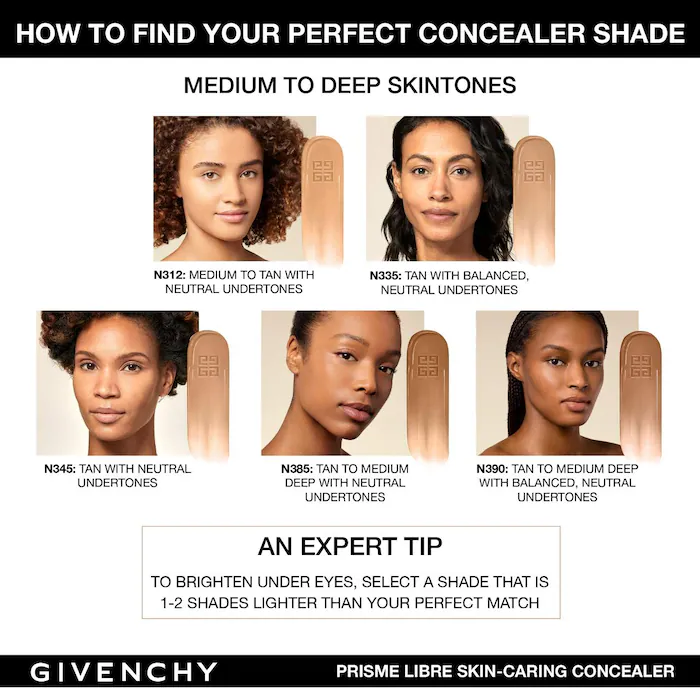 GIVENCHY Prisme Libre Skin Caring Concealer Teinte Medium To Deep