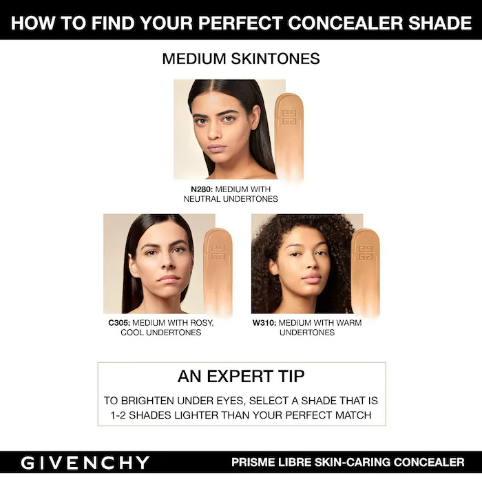 GIVENCHY Prisme Libre Skin Caring Concealer Teinte Medium