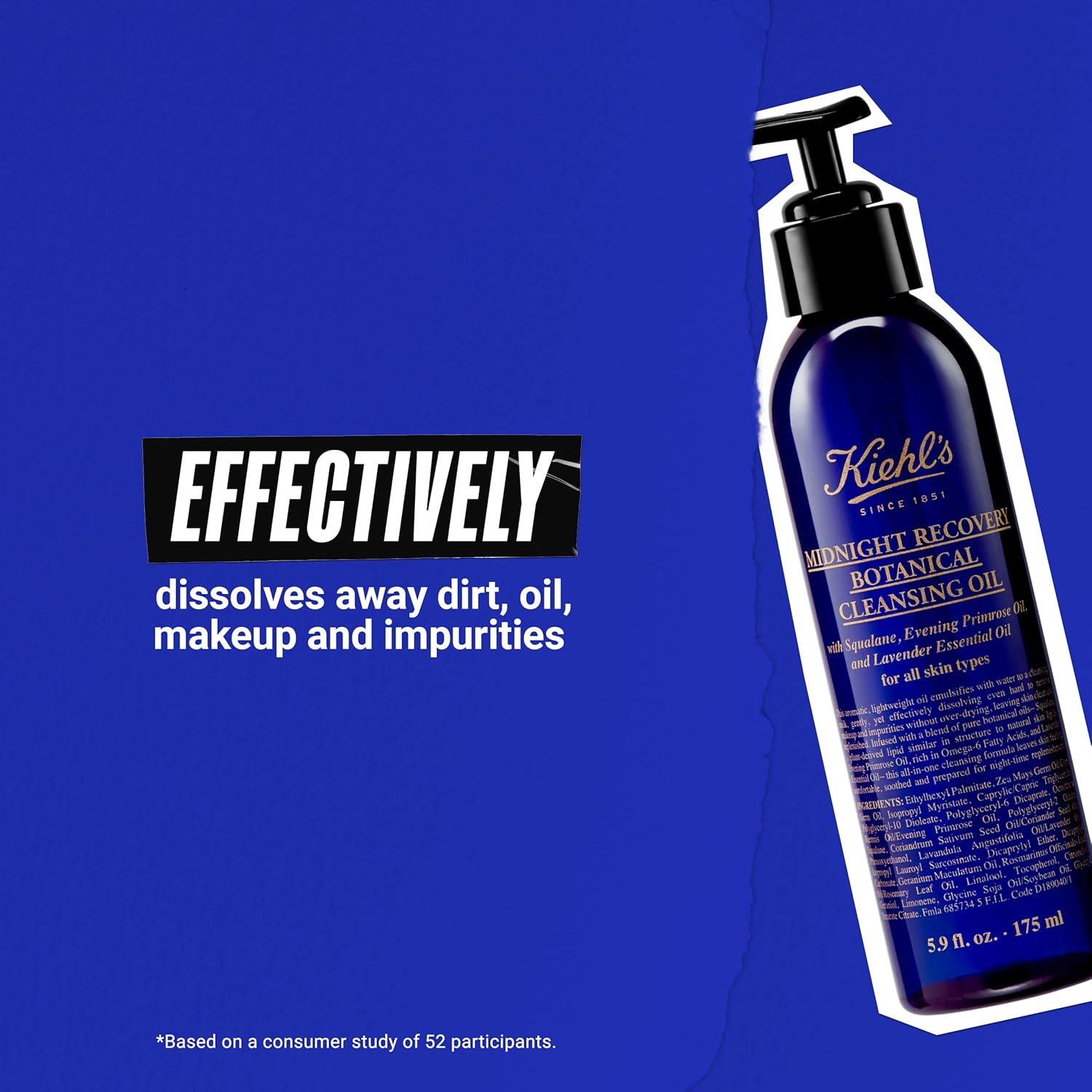 KIEHLS Midnight Recovery Botanical Cleansing Oil 04