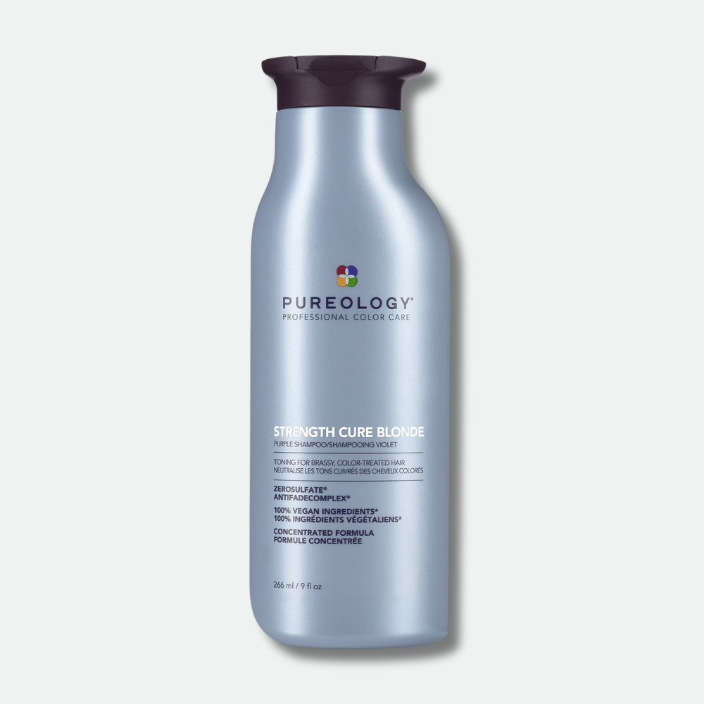 PUREOLOGY Strength Cure Blonde Shampoo 01