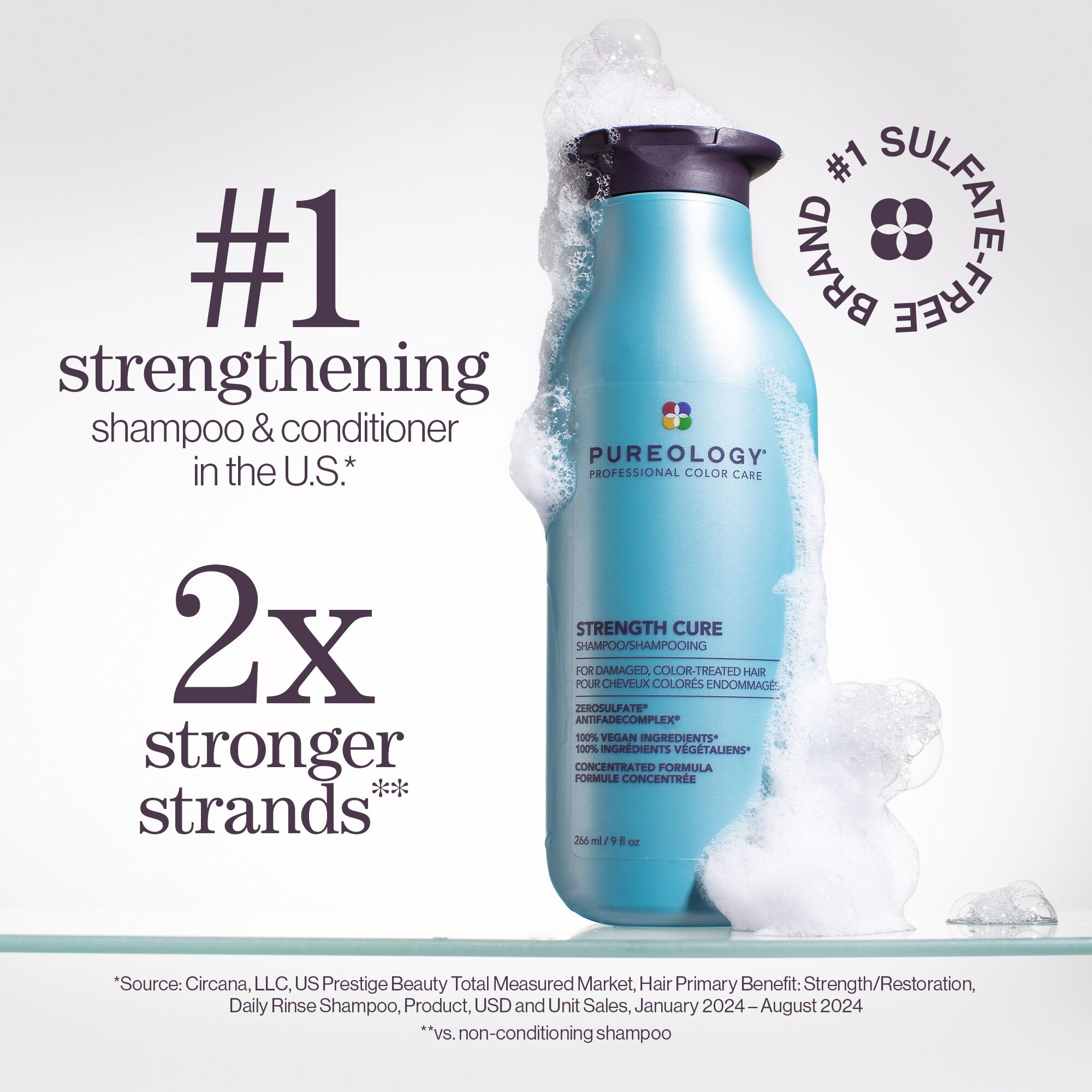 PUREOLOGY Strength Cure Shampoo 02 PUREOLOGY Strength Cure Shampoo 02