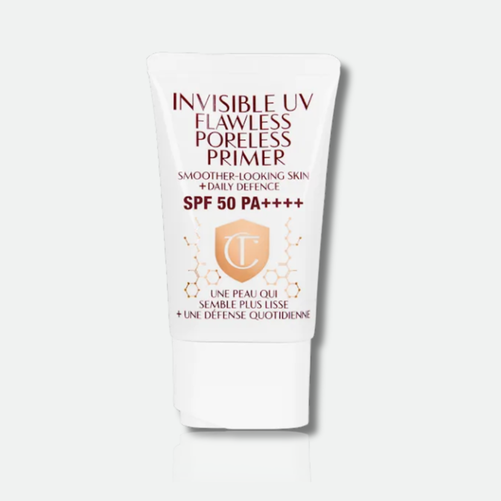 CHARLOTTE TILBURY INVISIBLE UV FLAWLESS PORELESS PRIMER SPF50 01