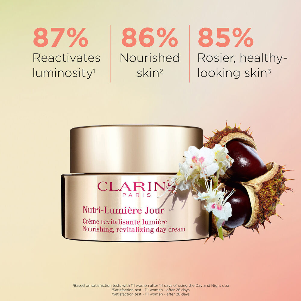 CLARINS Nutri Lumière Day Cream SPF15 - All Skin Types 04 CLARINS Nutri Lumiere Day Cream SPF15 All Skin Types 04