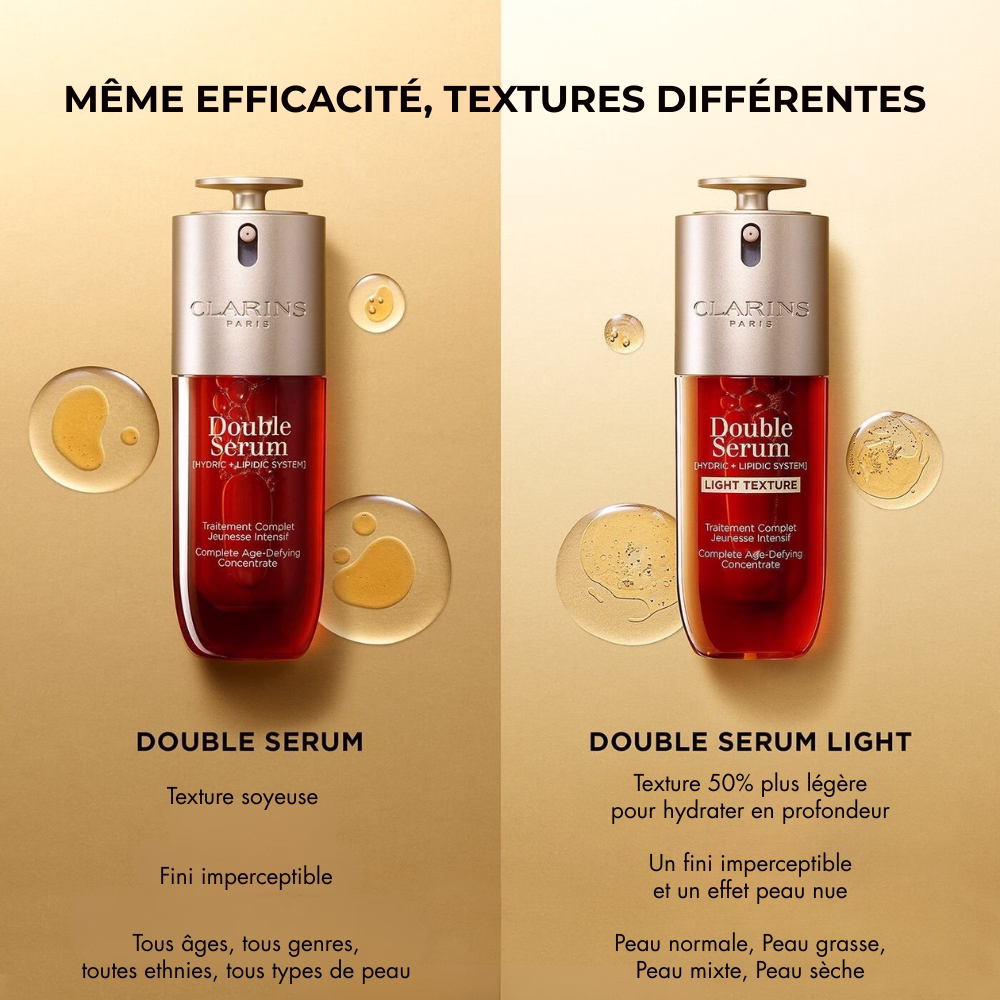 CLARINS Double Serum Complete Age Defying Concentrate Light Texture 06