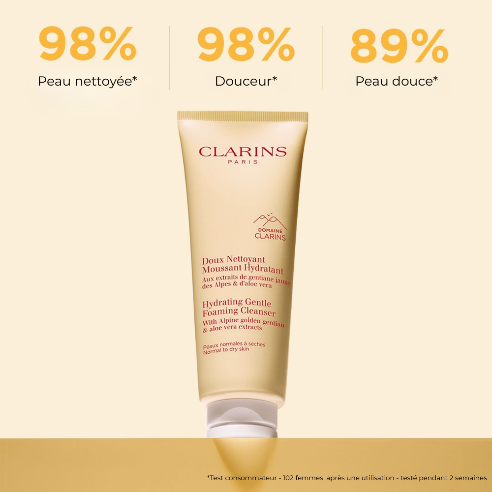 CLARINS Hydrating Gentle Foaming Cleanser 02